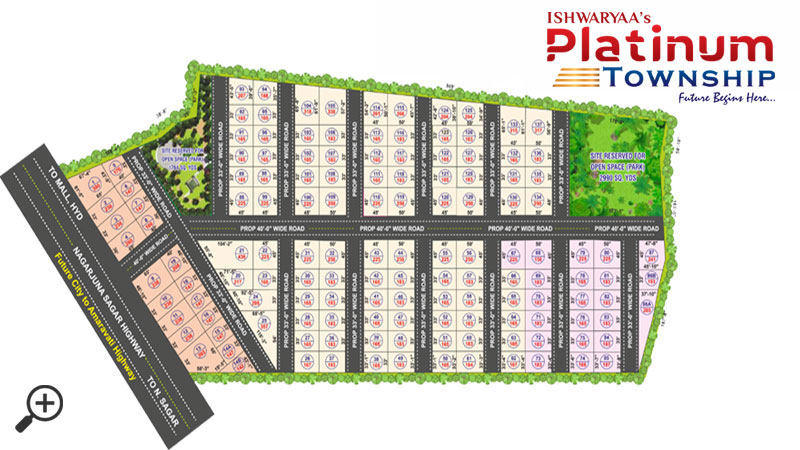 Plots near RRR Hyderabad, Nagarjuna Sagar Highway plots